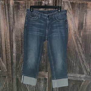 Banana Republic Dark Blue Cropped Jeans
